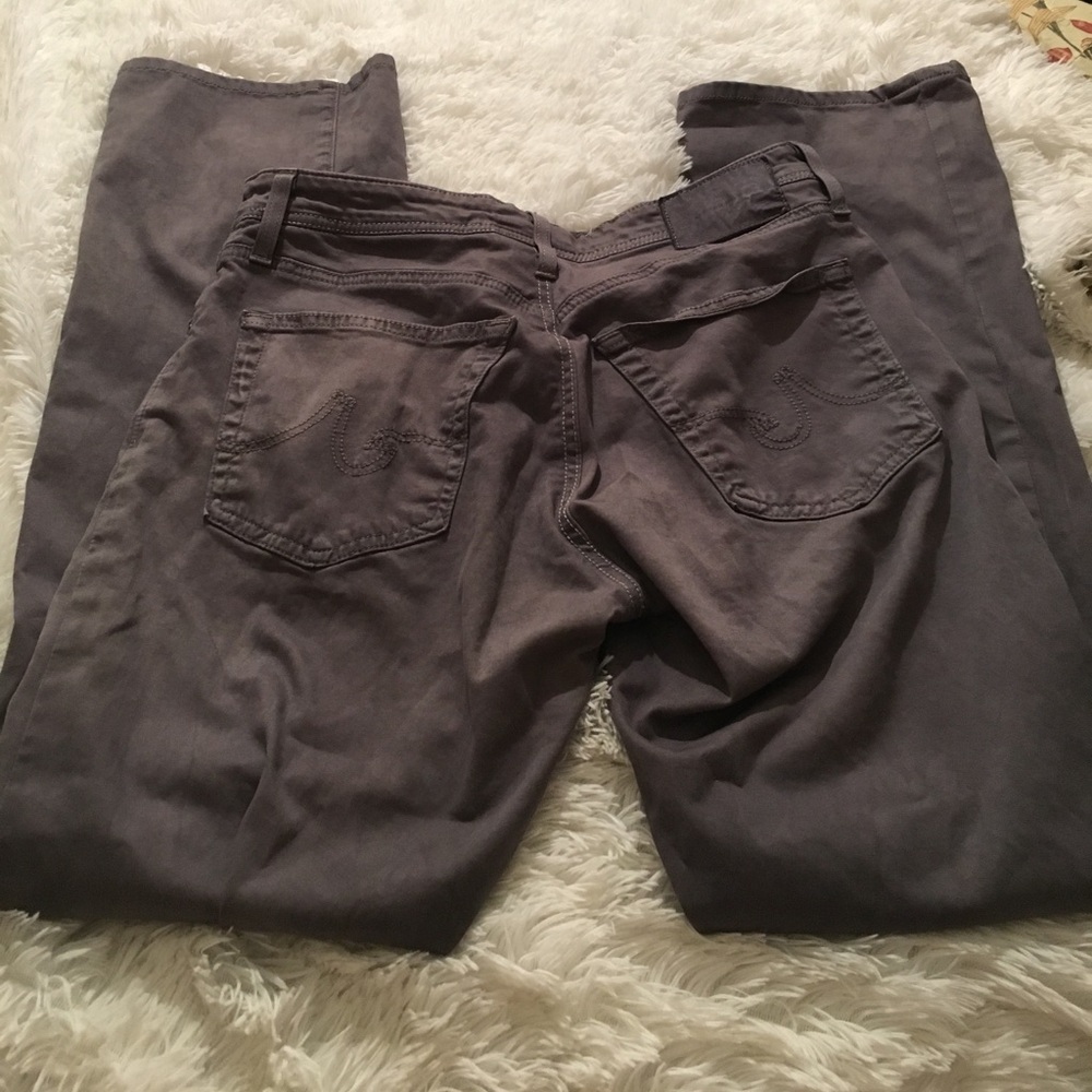 Ag Adriano Goldschmied Men's Jeans in Charcoal Gray